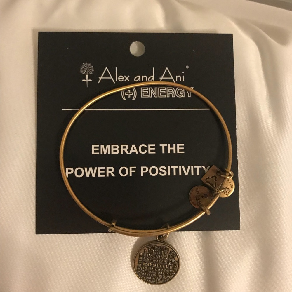Alex and Ani Power of Positivity bracelet